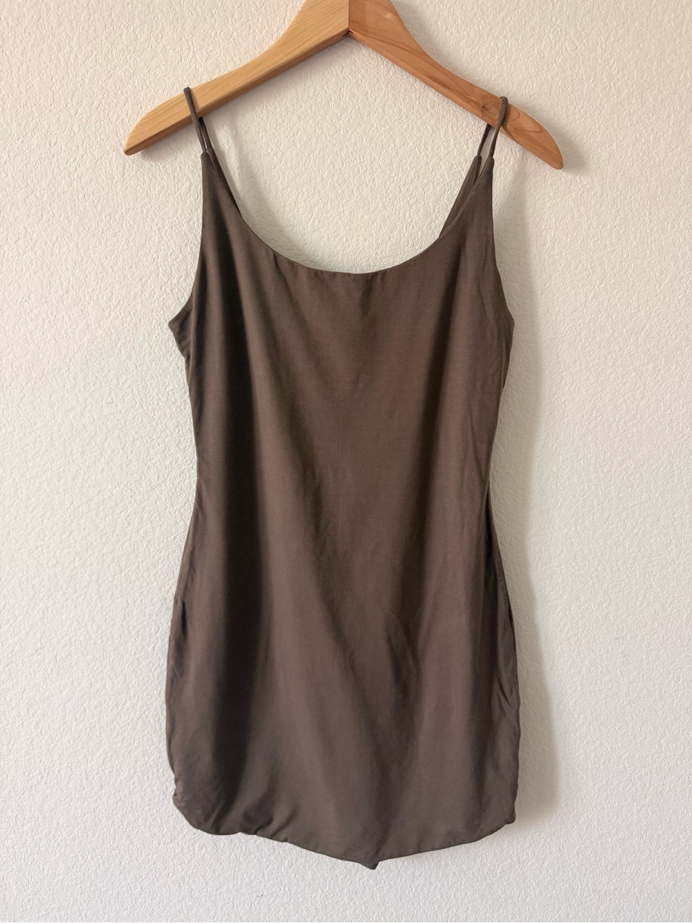 Privacy Please Revolve Classic Brown Spaghetti Strap Dress
